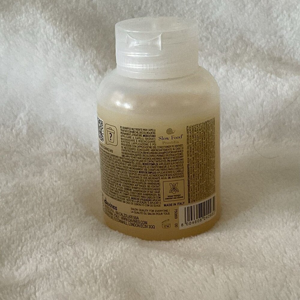 Davines NOUNOU Shampoo 2.5 OZ / 75 ML Travel Sz Authentic Nourish For Dry Hair - Picture 3 of 4